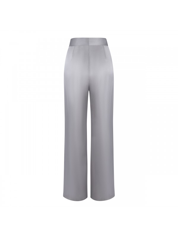 Dania wide leg silk trouser