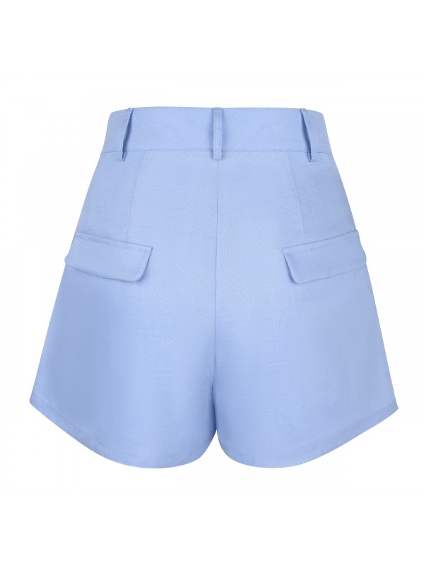 Cabo high waisted  short linen pants