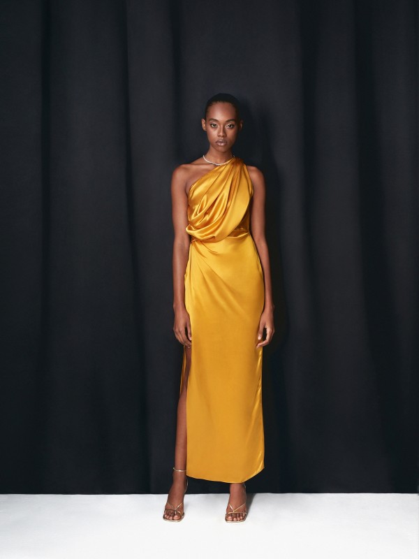 Asimetrical Sunset dress